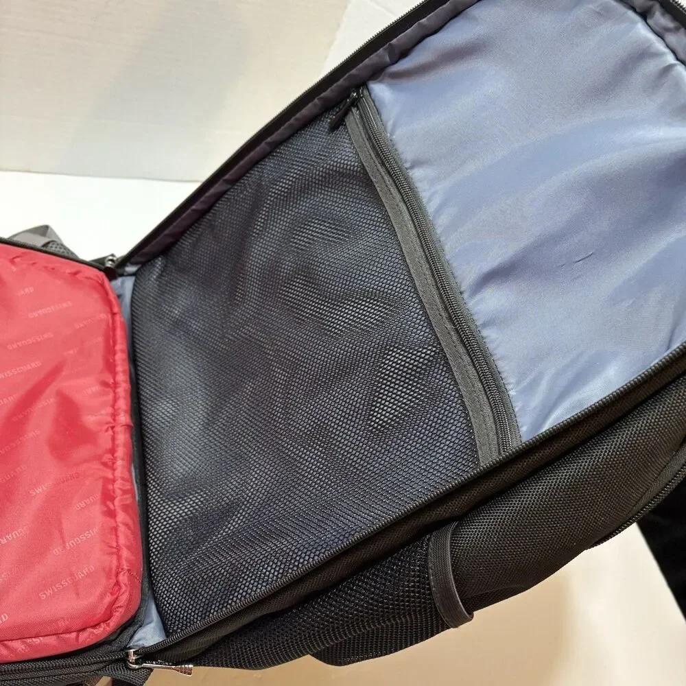 Wenger The Legacy Notebook Carrying Backpack 67329140 Black / Gray 16” Laptop